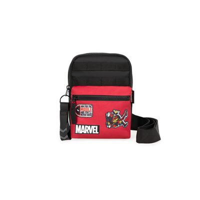 Bolsa Transversal Deadpool e Wolverine Vermelha U / Vermelho