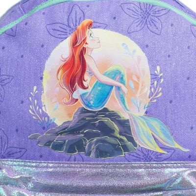 Mochila Escolar Infanto-Juvenil Feminina Ariel  Glitter Lilás U / Lilas