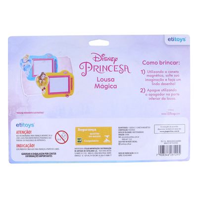 Lousa Mágica Etilux Princesas - Item Sortido