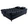 Sofá Cama 3 Lugares 1,85 Mts Duda Matrix Preto