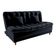Sofá Cama 3 Lugares 1,85 Mts Duda Matrix Preto