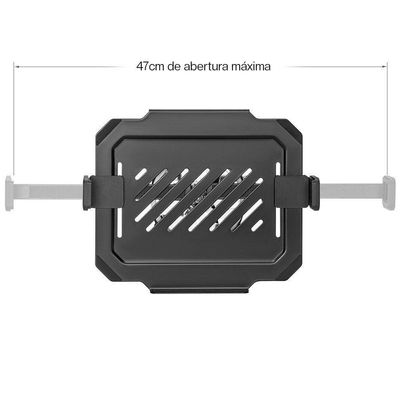 Bandeja Apoio Notebook Cooler Rgb Fixo Acoplável 12 A 17 Suporte Pistão Nbh-8rgb Com Cooler
