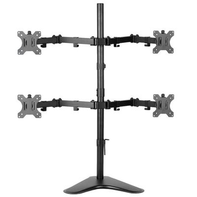 Suporte Articulado 4 Monitores Com Base V48n Central Suportes