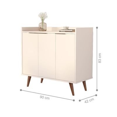 Buffet Com 3 Portas Kanshipur Perola