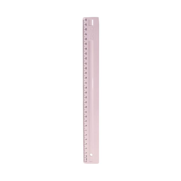 Régua Dello Serena 30cm Rosa