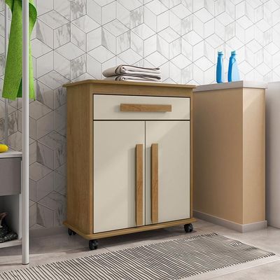 Multiuso Com 2 Portas Cantária Cinamomo Off White