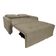 Sofá Cama Para Sala De Estar Amora New Suede - Bege Bege