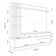 Estante Painel Para 65 Pol Com Led Aracati C04 Freijó Off White Matte - Lyam Decor