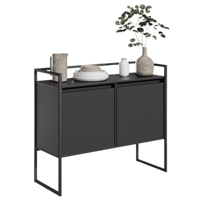Buffet Industrial Para Sala Irlanda Preto