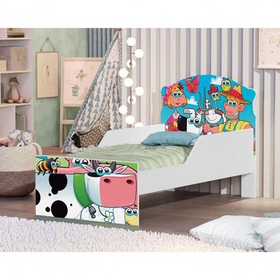 Mini Cama Fazendinha E Vaquinha