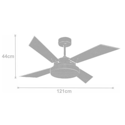Ventilador De Teto Volare Tech Branco 110V
