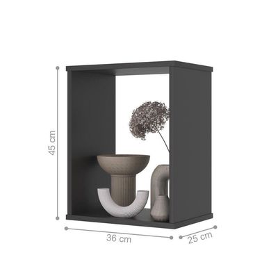 Nicho 1 Compartimento França Preto Onix