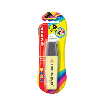 Marcador de Texto Stabilo Boss Neon Amarelo