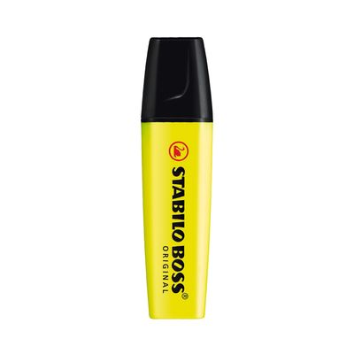 Marcador de Texto Stabilo Boss Neon Amarelo