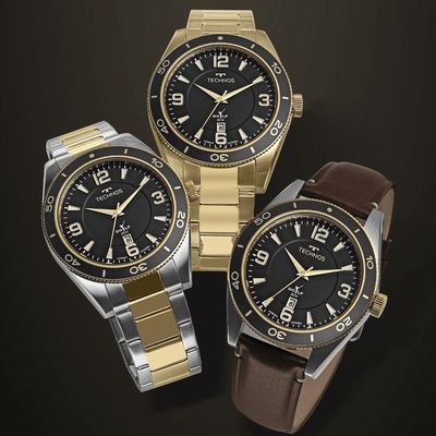 Relógio Technos Masculino Golf Dourado - 2115twj/1p 2115twj/1p