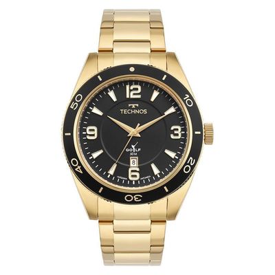 Relógio Technos Masculino Golf Dourado - 2115twj/1p 2115twj/1p