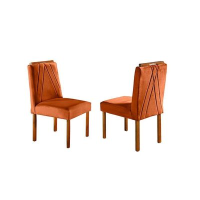 Conjunto Sala De Jantar 4 Lugares Mesa Com Tampo Em Vidro E Cadeiras Veludo Móveis off-white