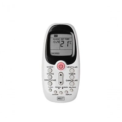 Controle Remoto Mxt 01308 Para Ar Condicionado Midea Estilo