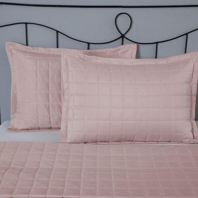 Porta Travesseiro Matelado Soft 1 Peça 70cm X 50cm 100% Poliéster - Rosê