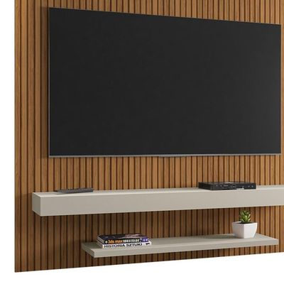 Painel Para 60 Pol 150cm Lima B02 Ripado-off White - Mpozenato