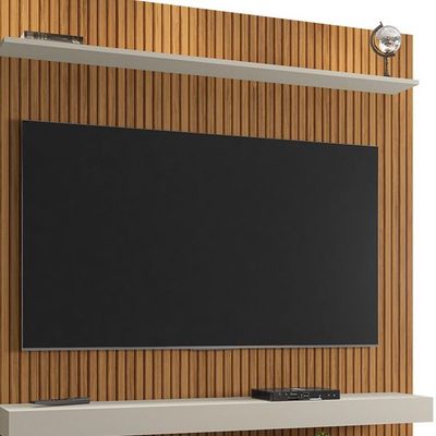 Painel Para 60 Pol 150cm Lima B02 Ripado-off White - Mpozenato