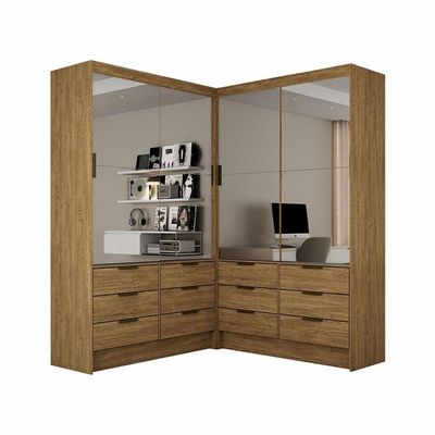 Closet Casal Sevilha 4 Portas Premium 12 Gvts Carioca Móveis