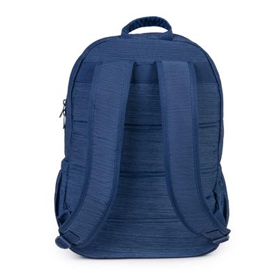 Mochila Escolar Juvenil Feminina Crinkle Chic Azul U / Azul