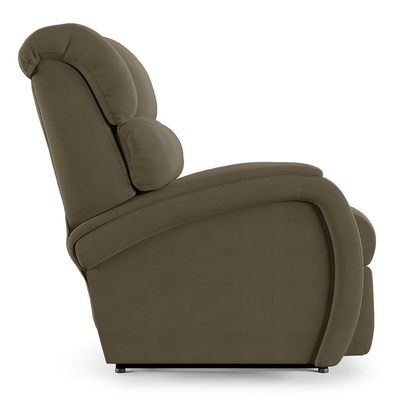 Poltrona Do Papai Reclinável Kalie Controle Power Elétrico Usb Fh9 Veludo Capuccino - Mpozenato