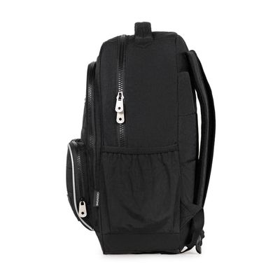 Mochila Escolar Masculina Juvenil Color Block U / Preto