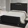 Kit Cabeceira De Cama Box E Calçadeira Baú Madri Casal 140 Cm Suede Preto Do Lar Móveis E Decoração