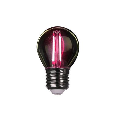 Lâmpada Led Bolinha Filamento 2w Vermelha Bivolt Avant