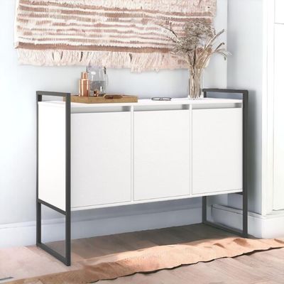 Buffet 3 Portas Rouxe Branco
