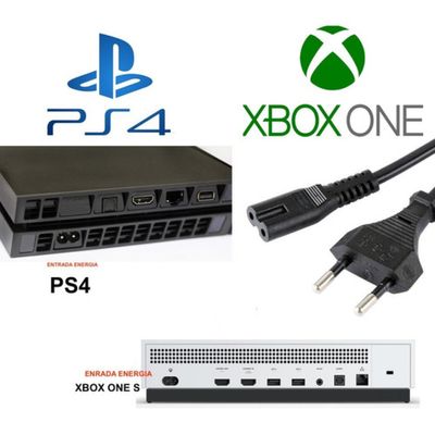 Cabo Energia Bipolar P/ Xbox One S  Ps4  E Tvs LG  Uj6300