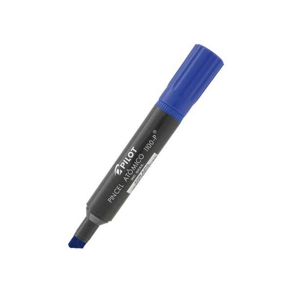 Marcador Pincel Atômico Pilot Ponta Média Azul