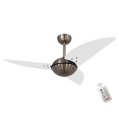 Ventilador Office Clear Branco 220V E Controle Remoto 220V