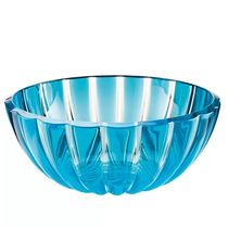 Saladeira bowl em bio plástico Guzzini Dolcevita 25cm turquesa