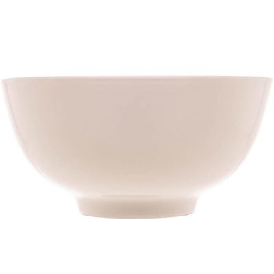 48 Cumbucas de Porcelana Branca Lyor Clean 330ml Hotel Bowls Café da Manhã