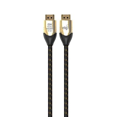 Cabo Hdmi 2.1v 8k Ultra High Speed Com Ethernet 2 Metros Hs8k20 Elg