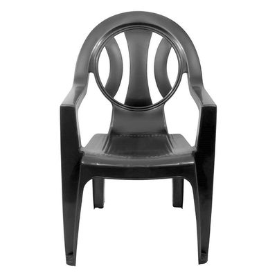 Poltrona Plástica Caixaplast Arcos Duoplastic Preto
