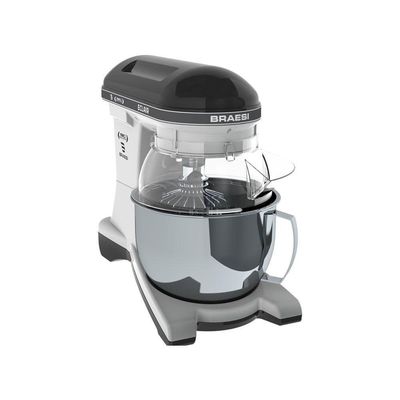 Batedeira Planetária Profissional Eclair 10 Velocidades 5l 1500w Bp-500 Preta Bivolt - Braesi