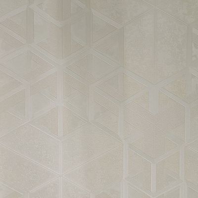 Papel de Parede Metropolis 3 Geométrico Bege MT300801R
