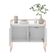 Aparador Junior Luxo 2 Portas Branco Cobre
