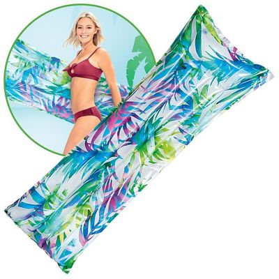 Colchão Inflável Piscina Praia Esteira Fashion - Intex Folhas