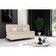 Sofá Cama Duda Boucle Bege Matrix Sala Premium Original 3 Lugares