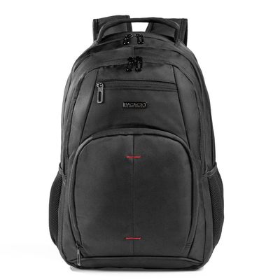 Mochila Masculina Grande Executiva Notebook Street Preta U / Preto
