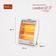 Aquecedor Quartzo Comfort Air III Mondial Branco/Cinza 900W A-16 220V