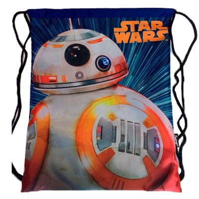 Sacolinha Masculina Star Wars BB-8 Azul U / Azul