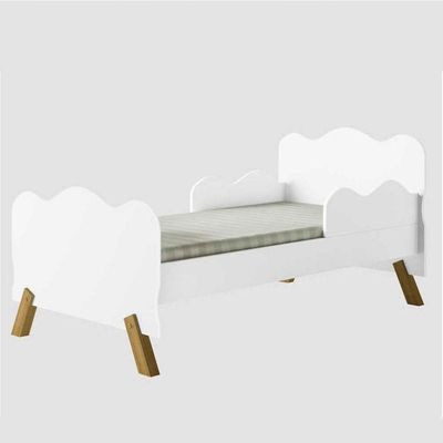Mini Cama Infantil Nuvem Angel Branca