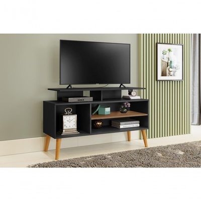Rack Para Brado Preto E Canela