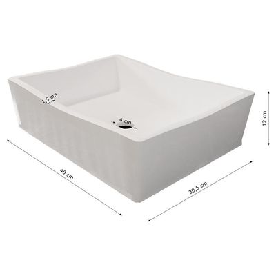 Gabinete Banheiro Ibiza 2 Portas Cuba E Armario Espelheira Titanium naturale
